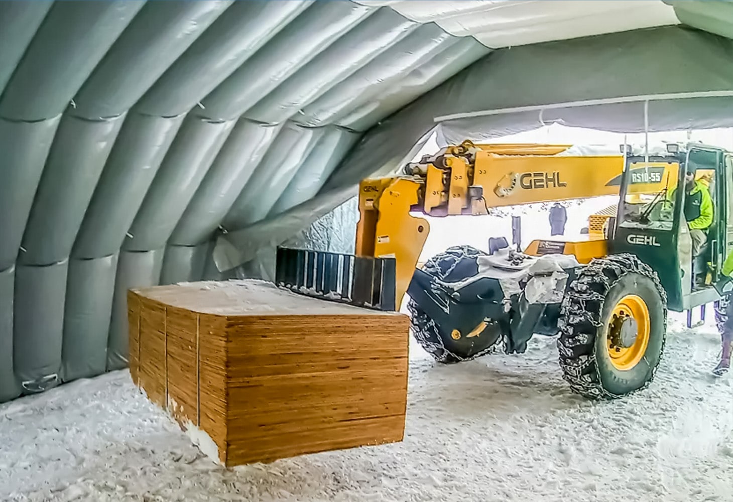 Building Materials Storage Tent – Montana