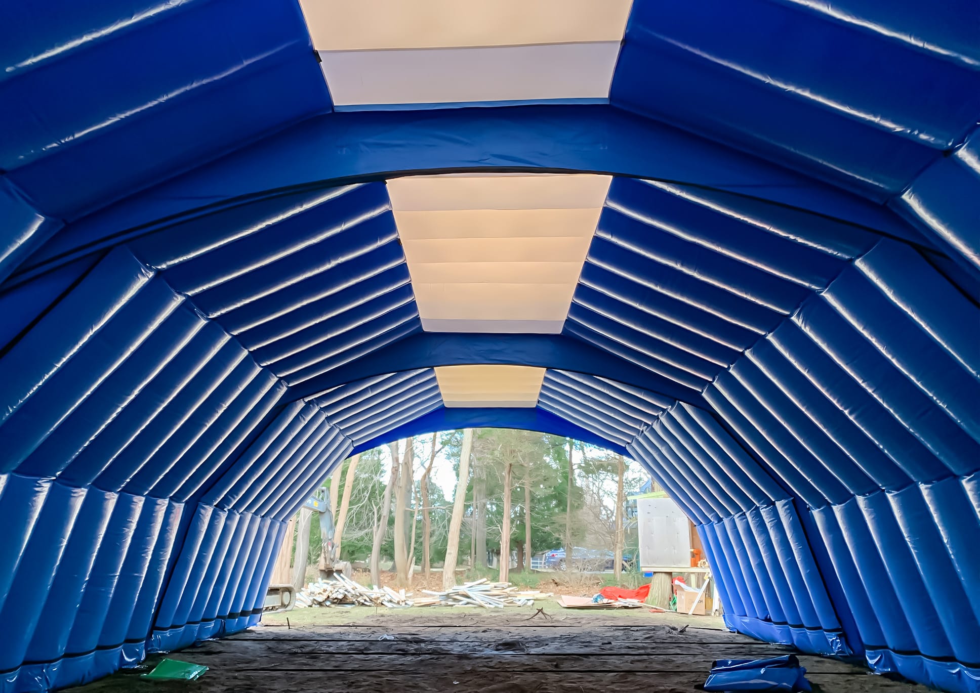 Internal view of CA-12 Fast Tent